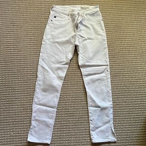 Anthro white jeans - size 26P